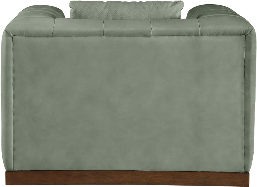 Fauteuil d'appoint rembourré en chenille Vivi
