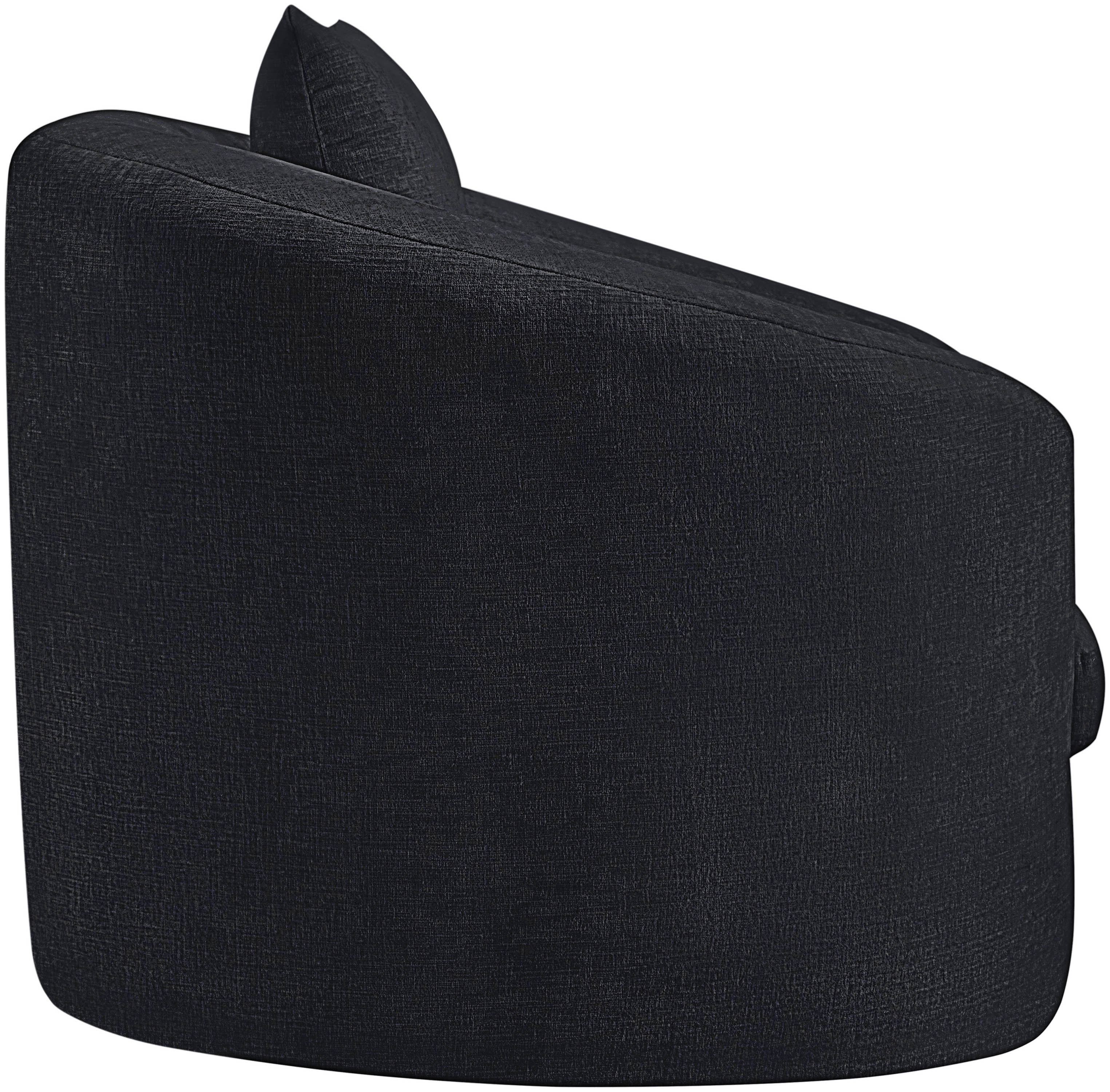 Fauteuil d'appoint rembourré en chenille Vivi