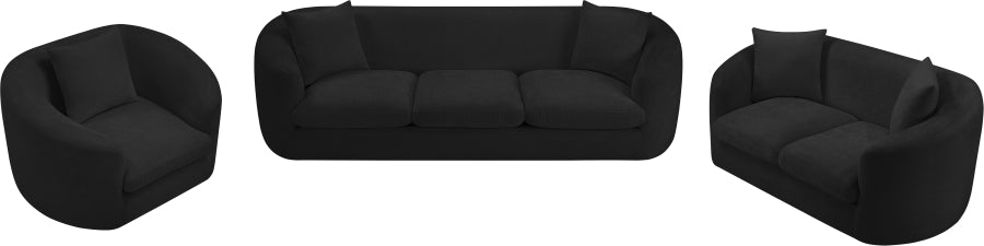 Fauteuil d'appoint rembourré en chenille Vivi