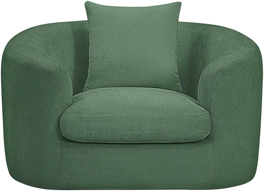 Fauteuil d'appoint rembourré en chenille Vivi