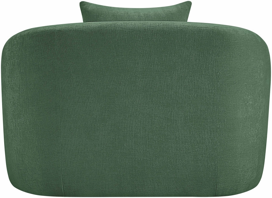 Fauteuil d'appoint rembourré en chenille Vivi