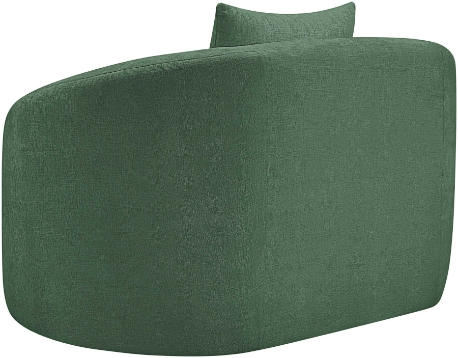 Fauteuil d'appoint rembourré en chenille Vivi