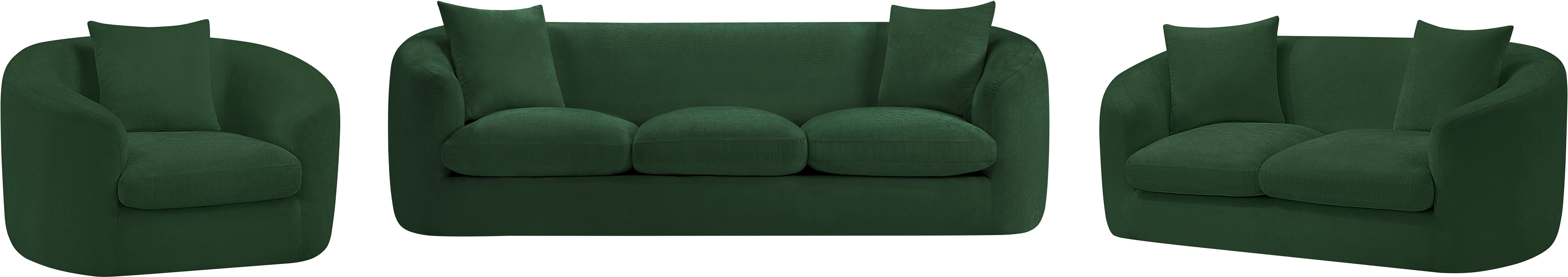 Fauteuil d'appoint rembourré en chenille Vivi