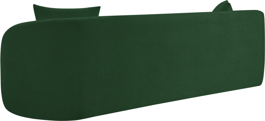 Canapé rembourré en tissu chenille Penelope