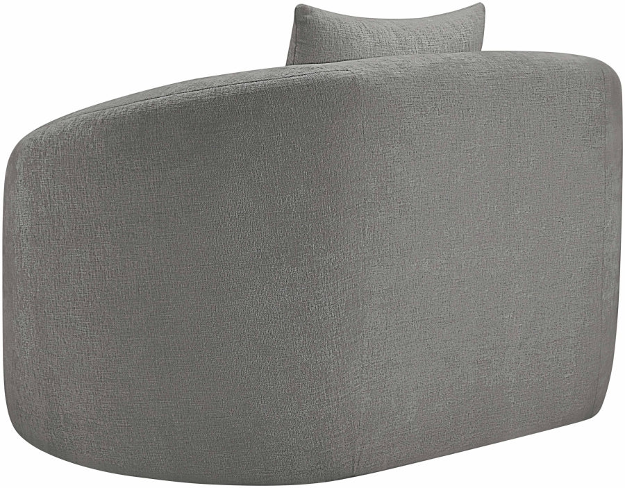 Fauteuil d'appoint rembourré en chenille Vivi
