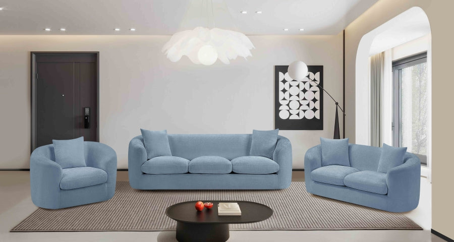 Fauteuil d'appoint rembourré en chenille Vivi