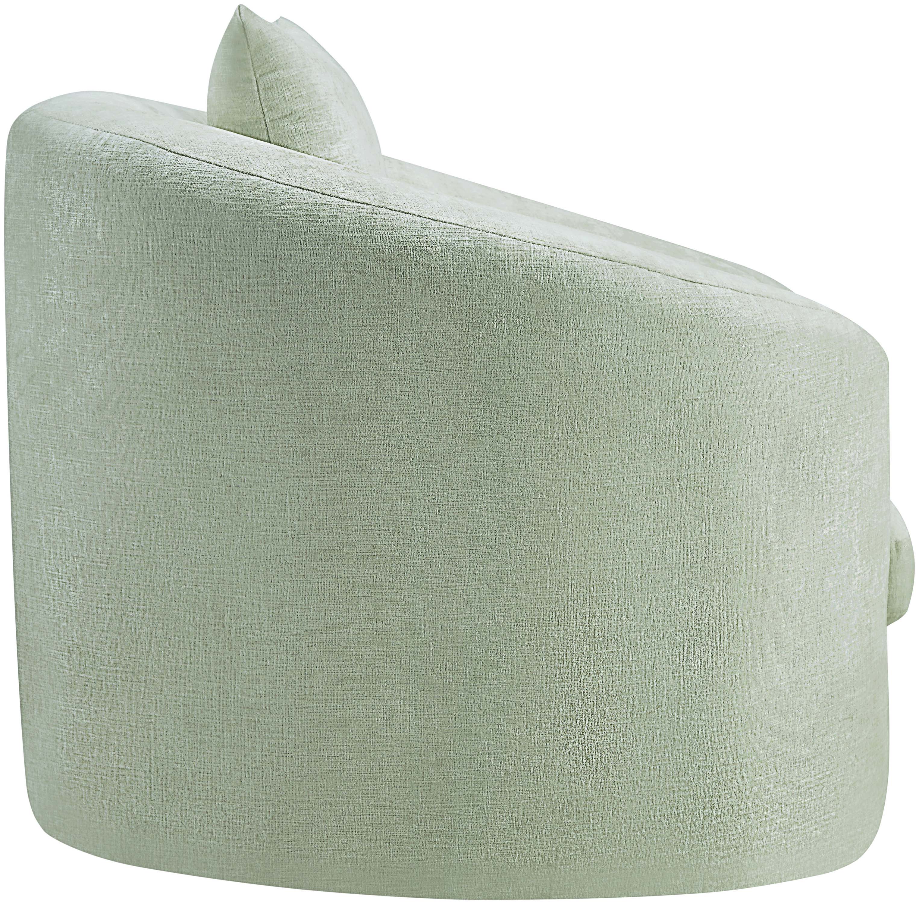 Fauteuil d'appoint rembourré en chenille Vivi