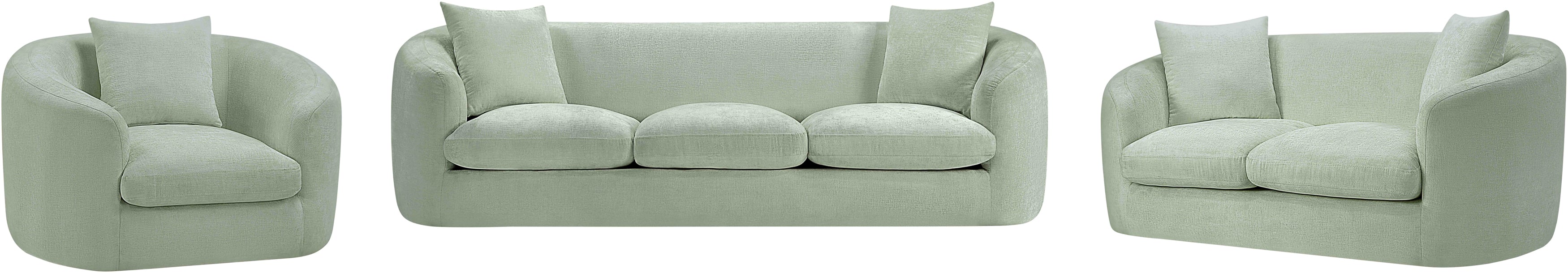 Fauteuil d'appoint rembourré en chenille Vivi