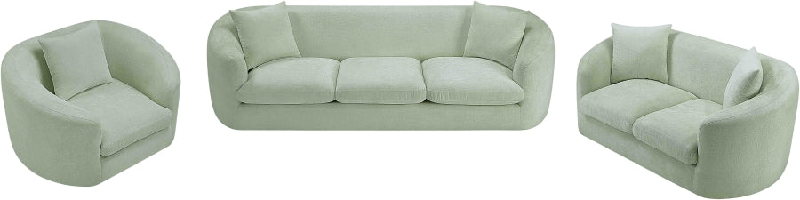 Fauteuil d'appoint rembourré en chenille Vivi