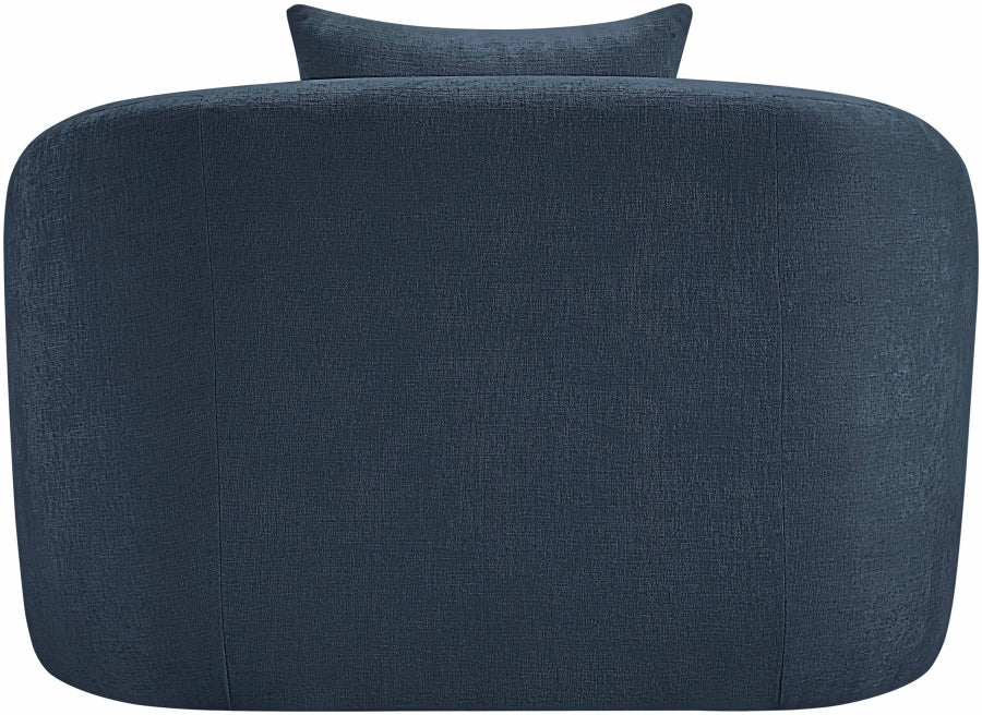 Fauteuil d'appoint rembourré en chenille Vivi