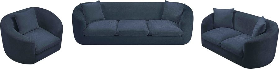 Fauteuil d'appoint rembourré en chenille Vivi