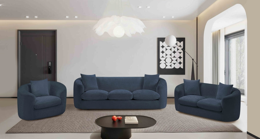 Fauteuil d'appoint rembourré en chenille Vivi