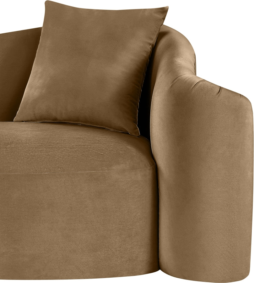 Destin Velvet Upholstered Accent Chair