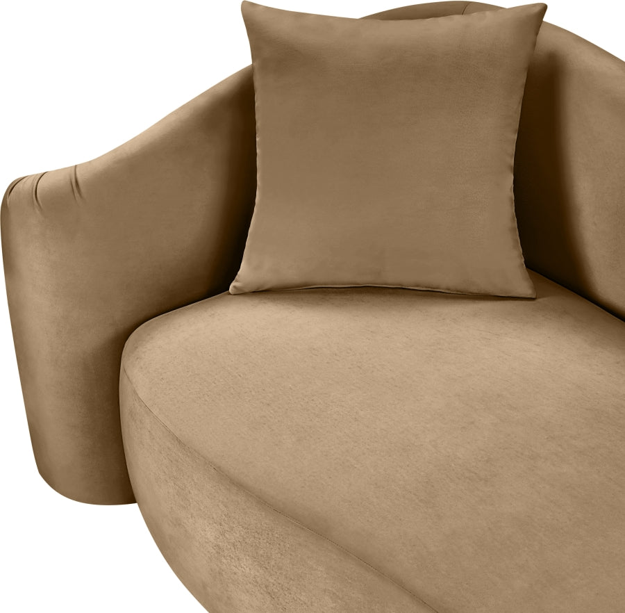 Destin Velvet Upholstered Accent Chair