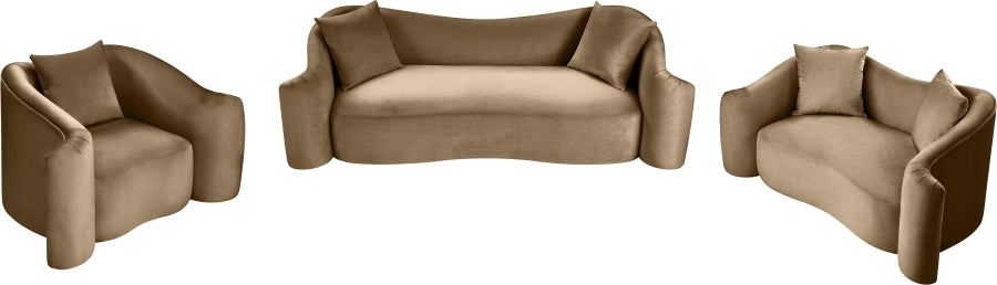 Destin Velvet Upholstered Accent Chair