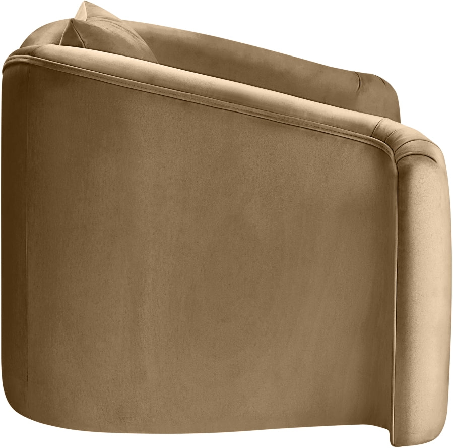 Destin Velvet Upholstered Accent Chair