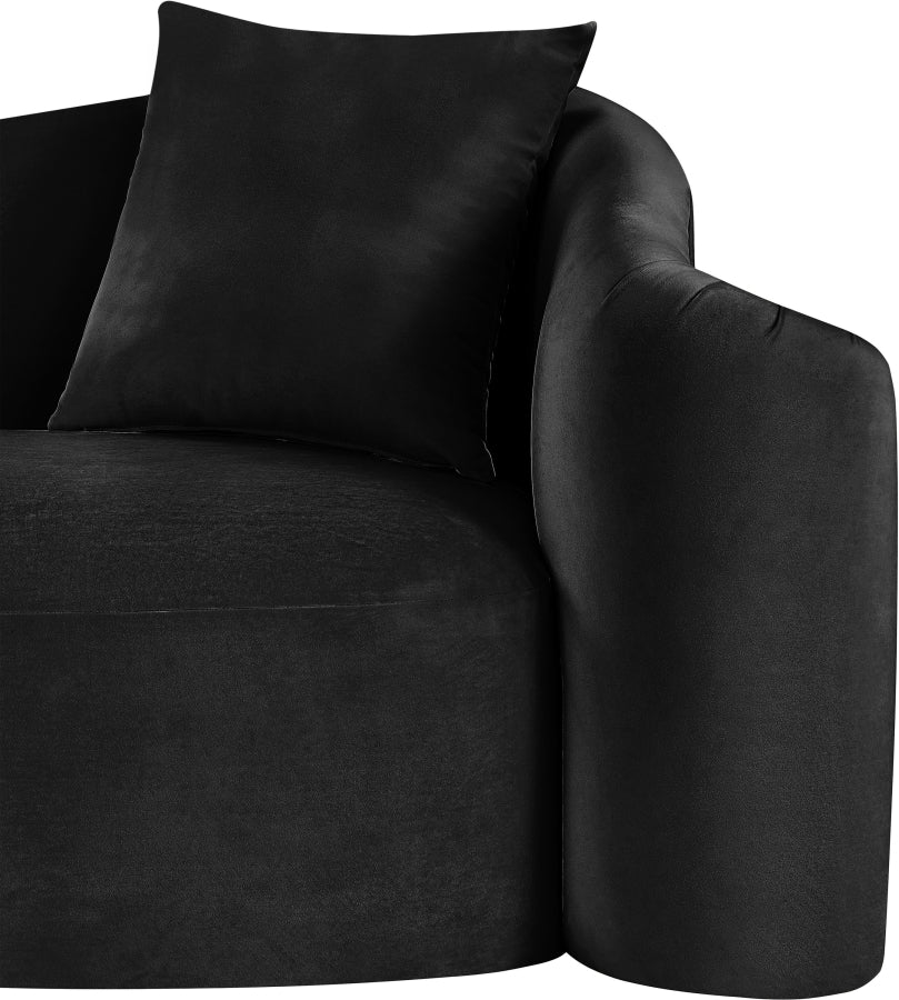 Destin Velvet Upholstered Accent Chair