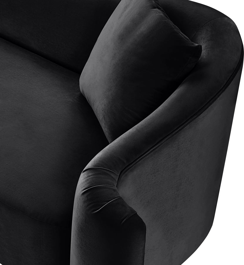 Destin Velvet Upholstered Accent Chair