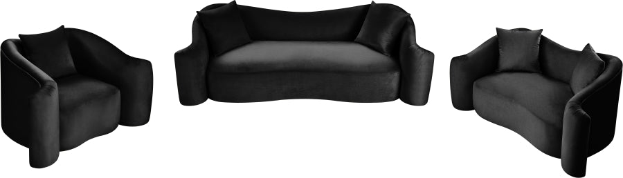 Destin Velvet Upholstered Accent Chair