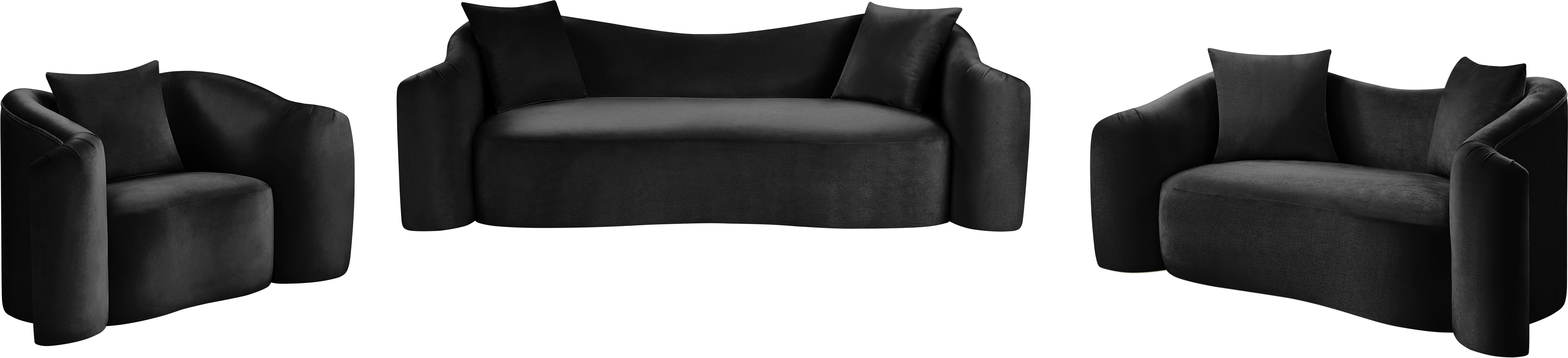 Destin Velvet Upholstered Accent Chair