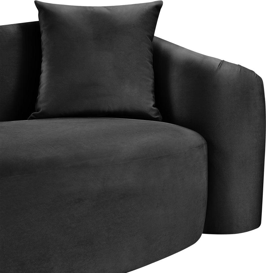 Destin Velvet Upholstered Accent Chair