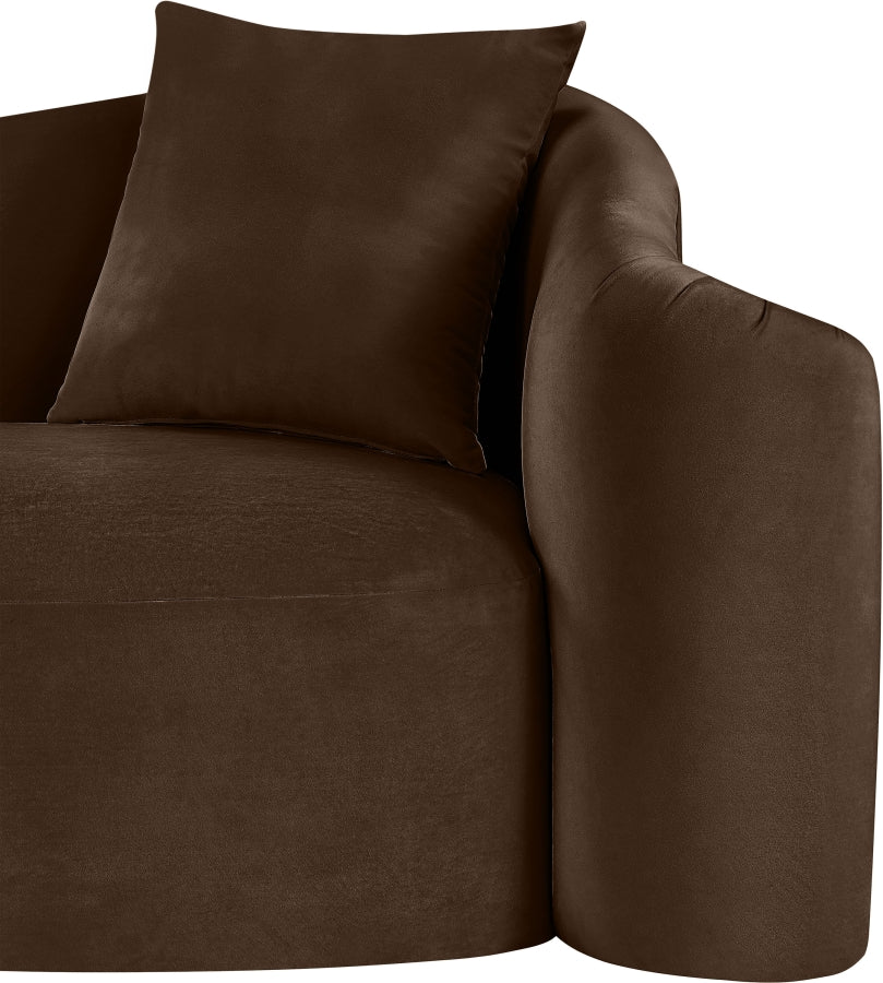 Destin Velvet Upholstered Accent Chair