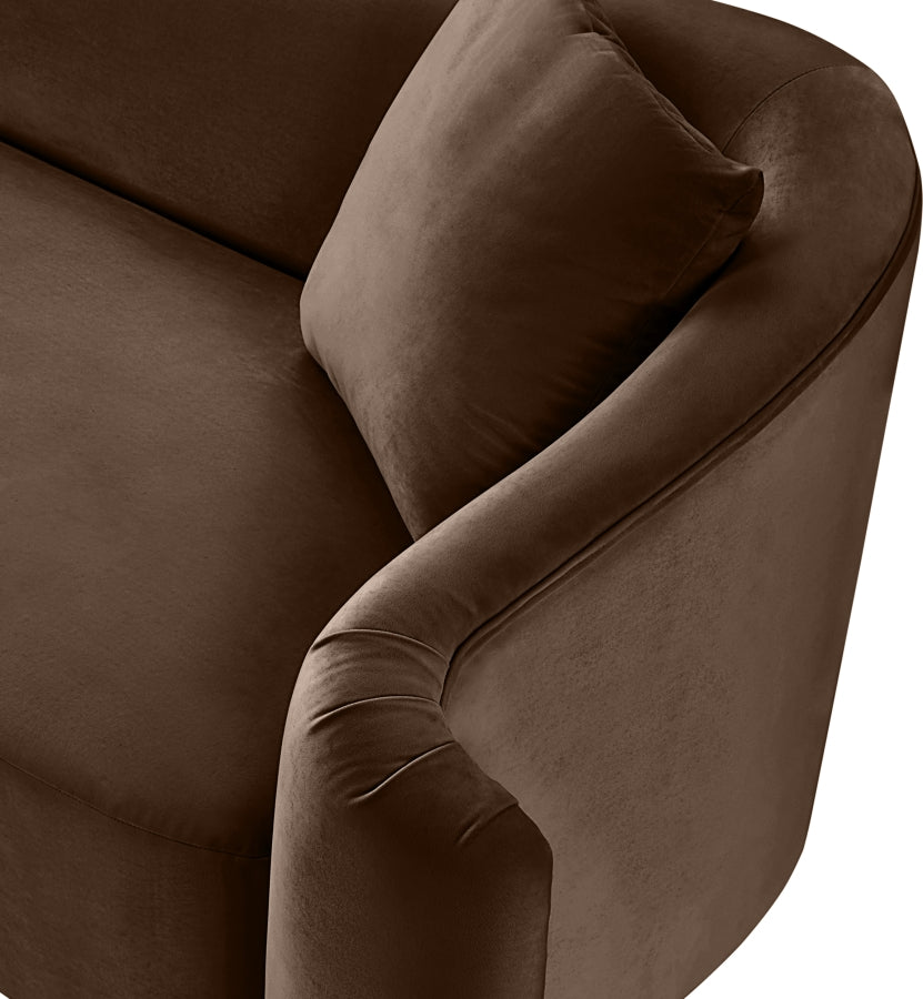 Destin Velvet Upholstered Accent Chair