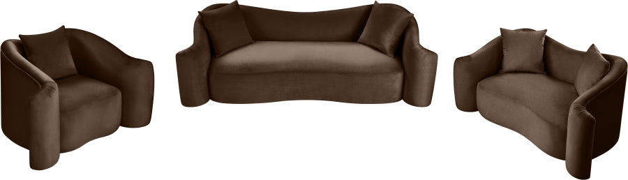 Destin Velvet Upholstered Accent Chair