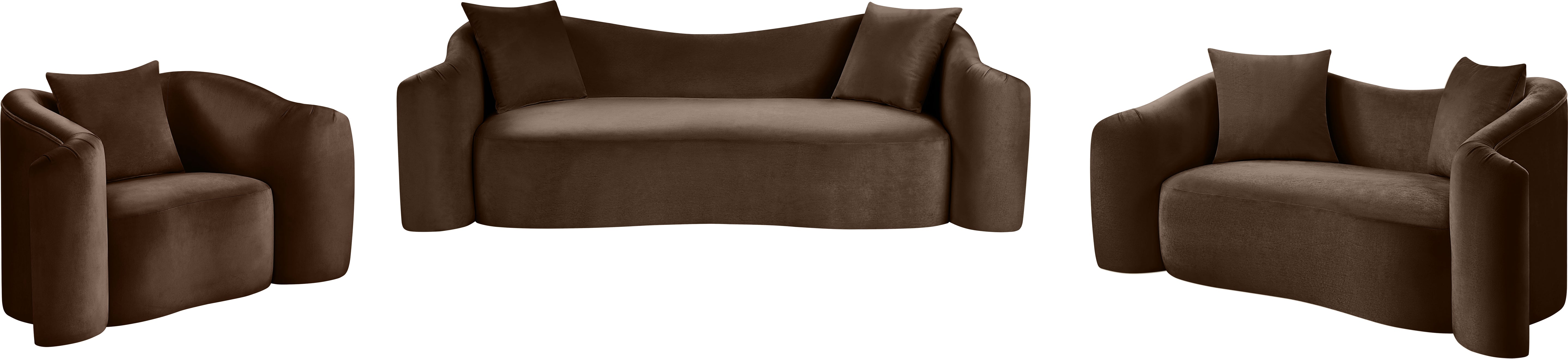 Destin Velvet Upholstered Accent Chair
