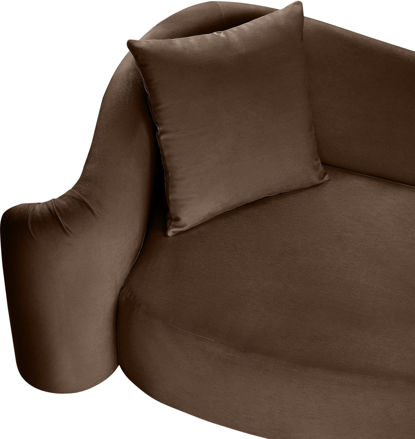 Destin Velvet Upholstered Accent Chair