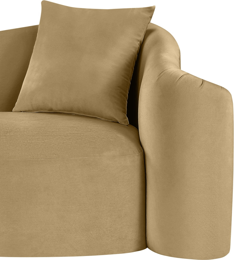 Destin Velvet Upholstered Accent Chair