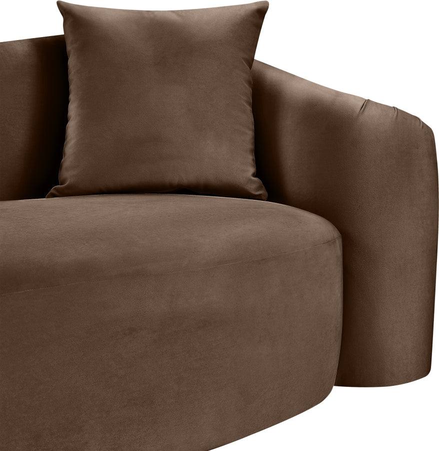 Destin Velvet Upholstered Accent Chair
