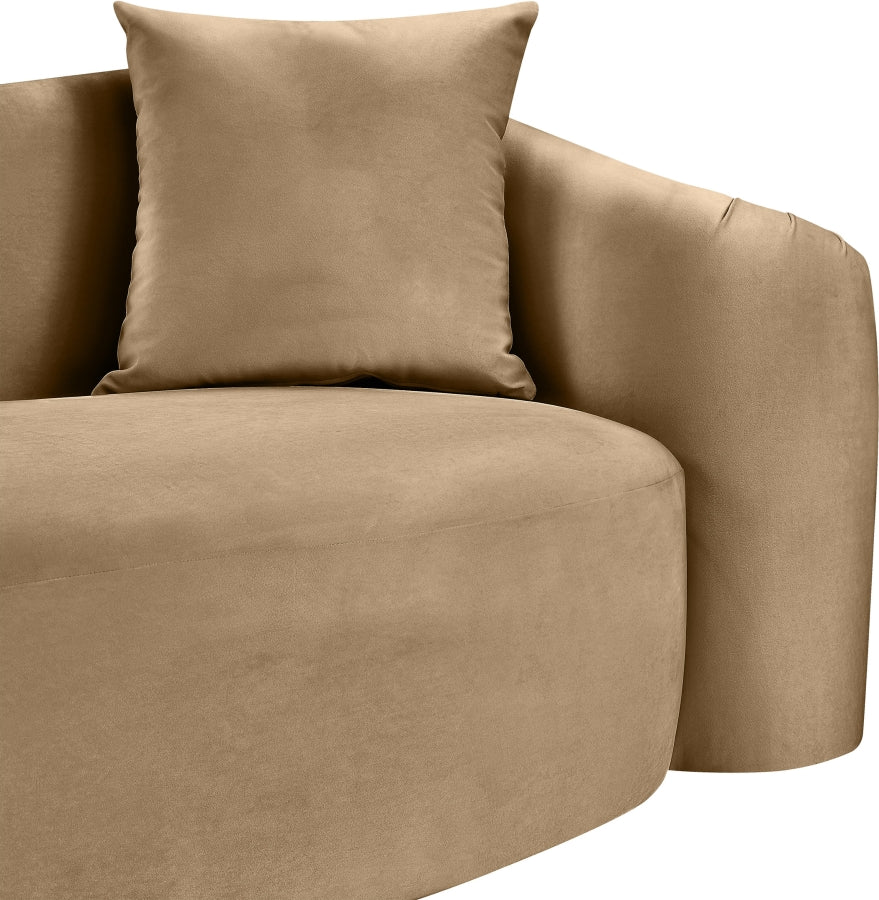 Destin Velvet Upholstered Accent Chair
