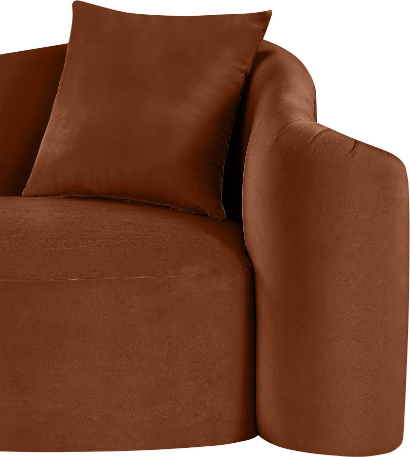 Destin Velvet Upholstered Accent Chair