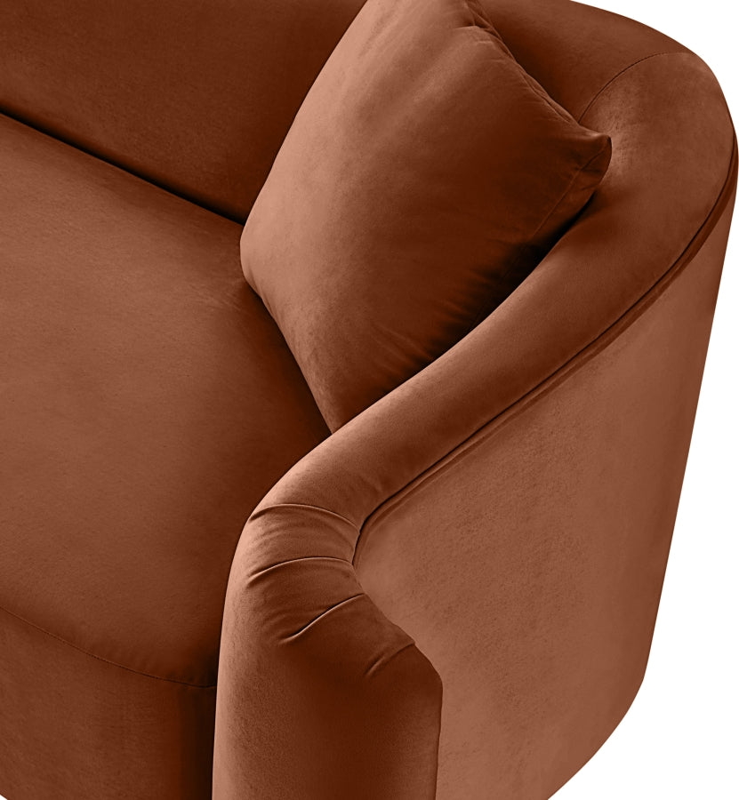 Destin Velvet Upholstered Accent Chair