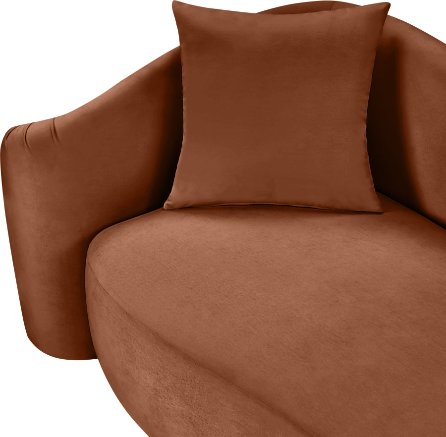 Destin Velvet Upholstered Accent Chair