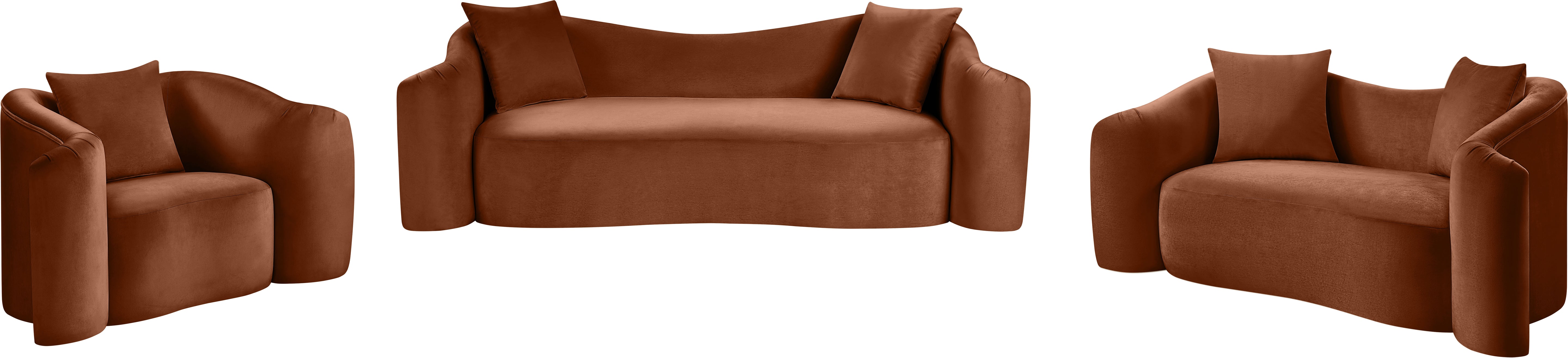 Destin Velvet Upholstered Accent Chair