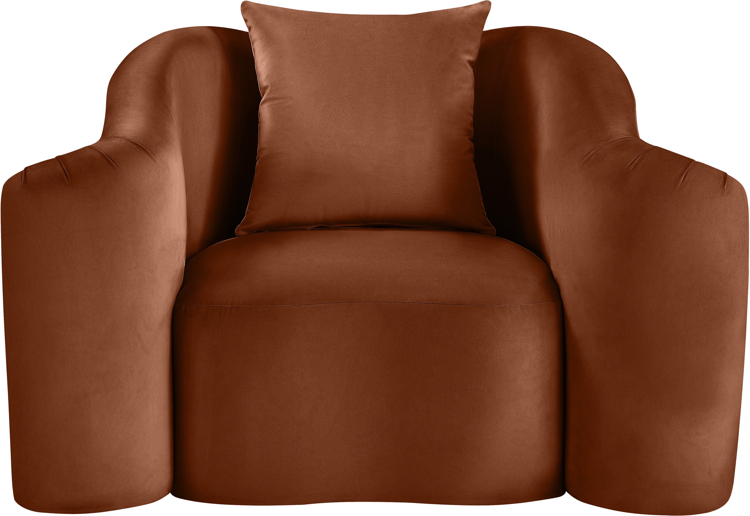 Destin Velvet Upholstered Accent Chair