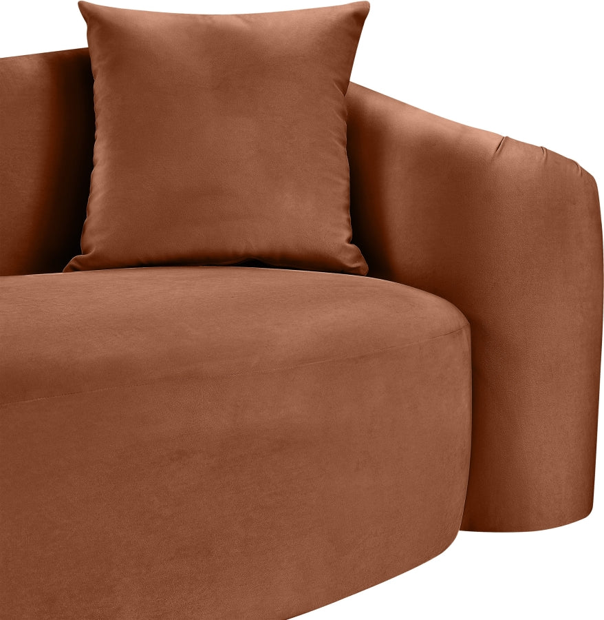 Destin Velvet Upholstered Accent Chair