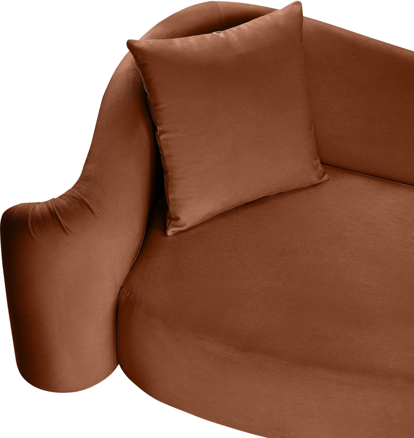 Destin Velvet Upholstered Accent Chair