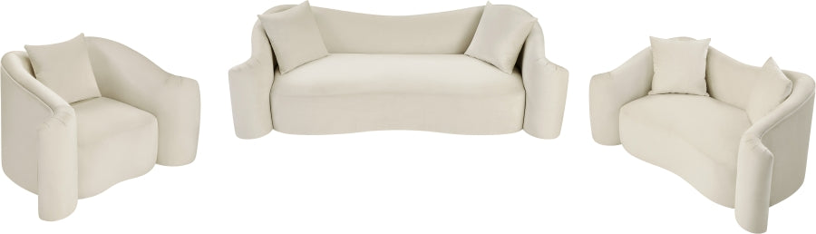 Destin Velvet Upholstered Accent Chair