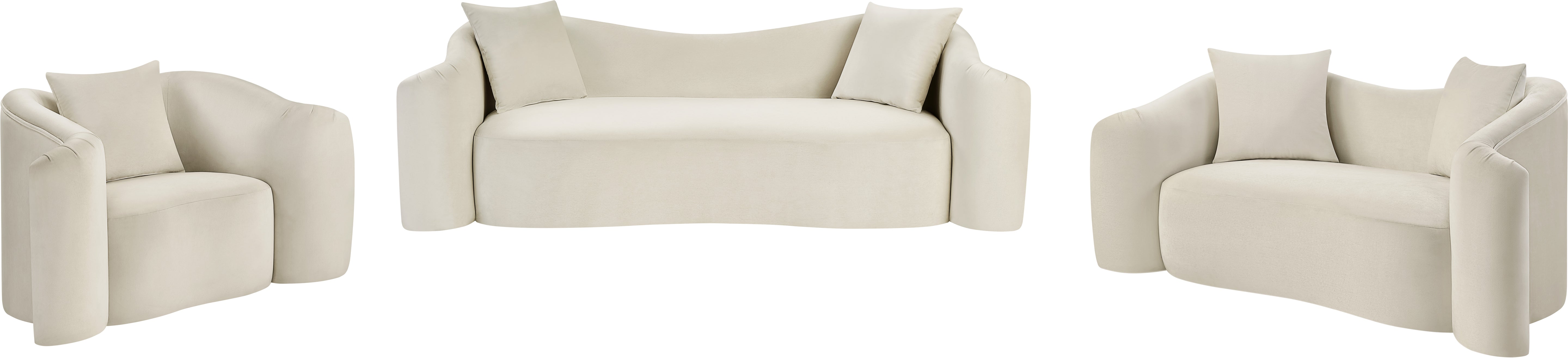 Destin Velvet Upholstered Accent Chair
