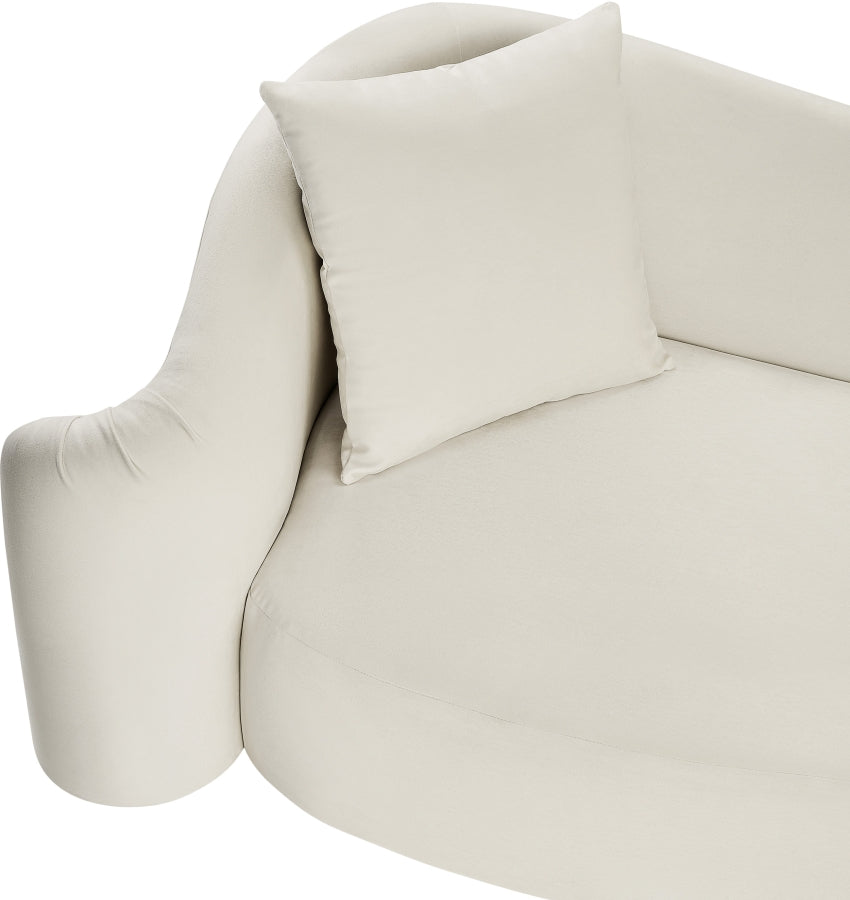 Destin Velvet Upholstered Accent Chair