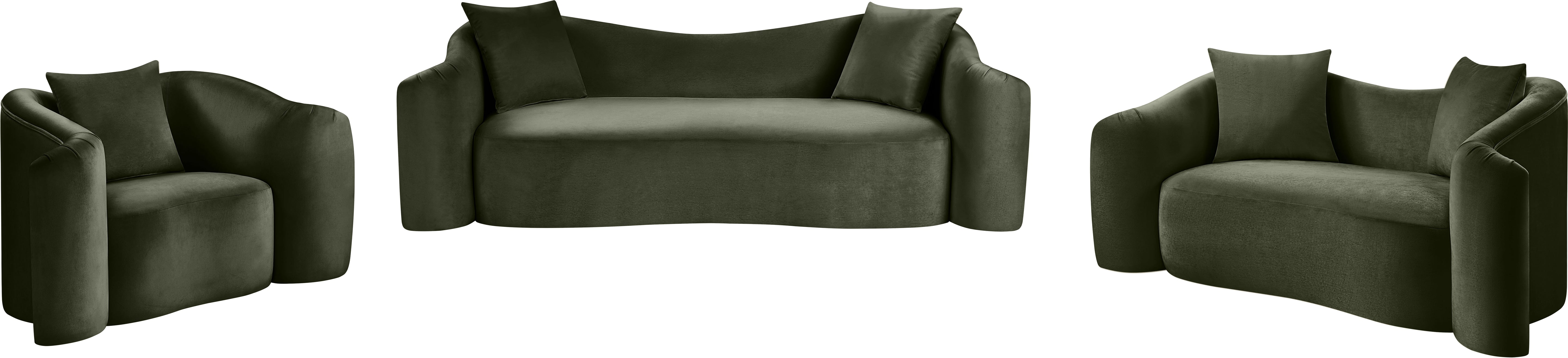 Destin Velvet Upholstered Accent Chair