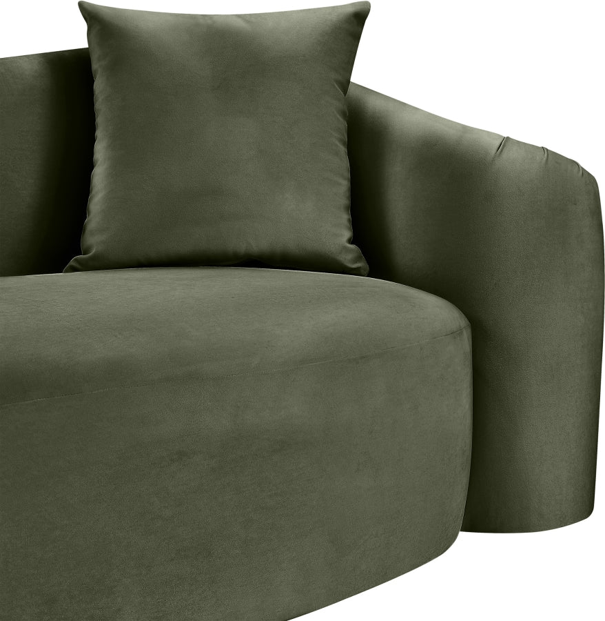 Destin Velvet Upholstered Accent Chair