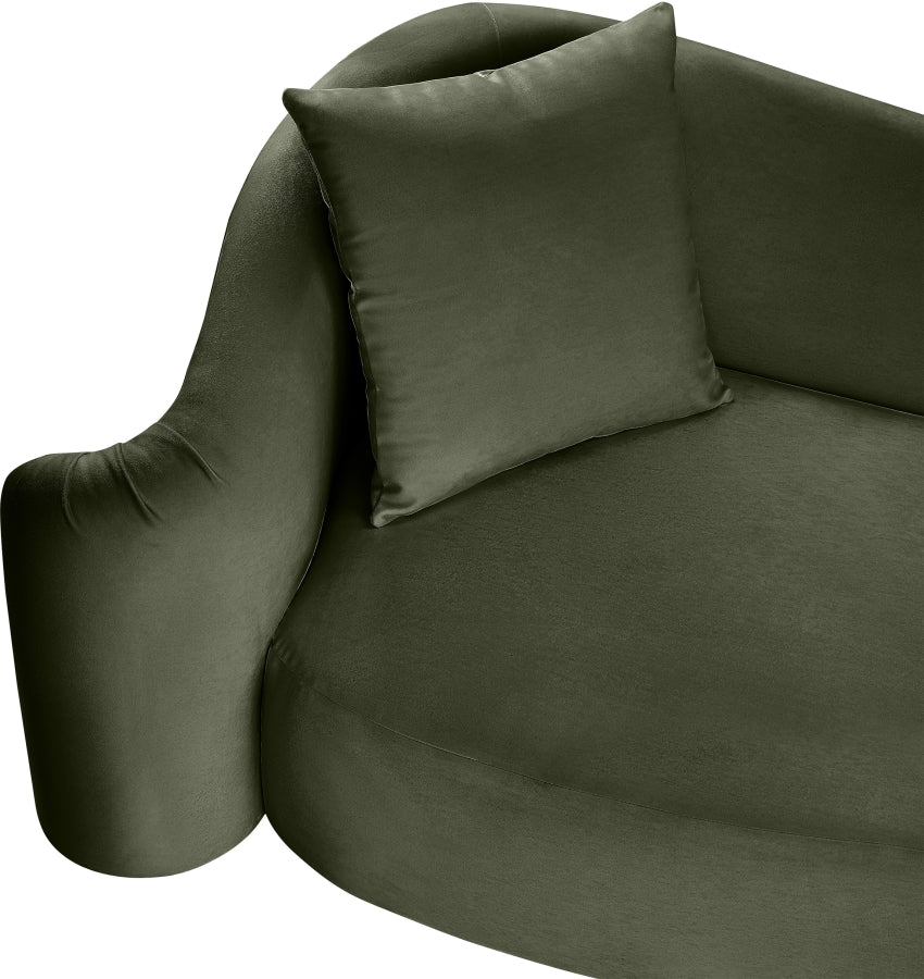 Destin Velvet Upholstered Accent Chair