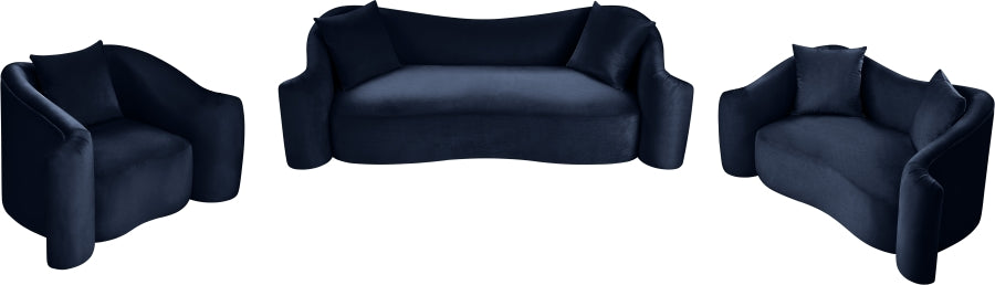 Destin Velvet Upholstered Accent Chair
