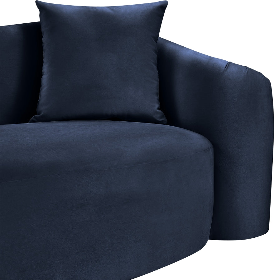 Destin Velvet Upholstered Accent Chair