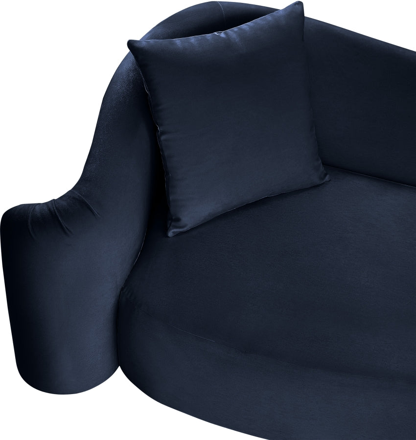 Destin Velvet Upholstered Accent Chair