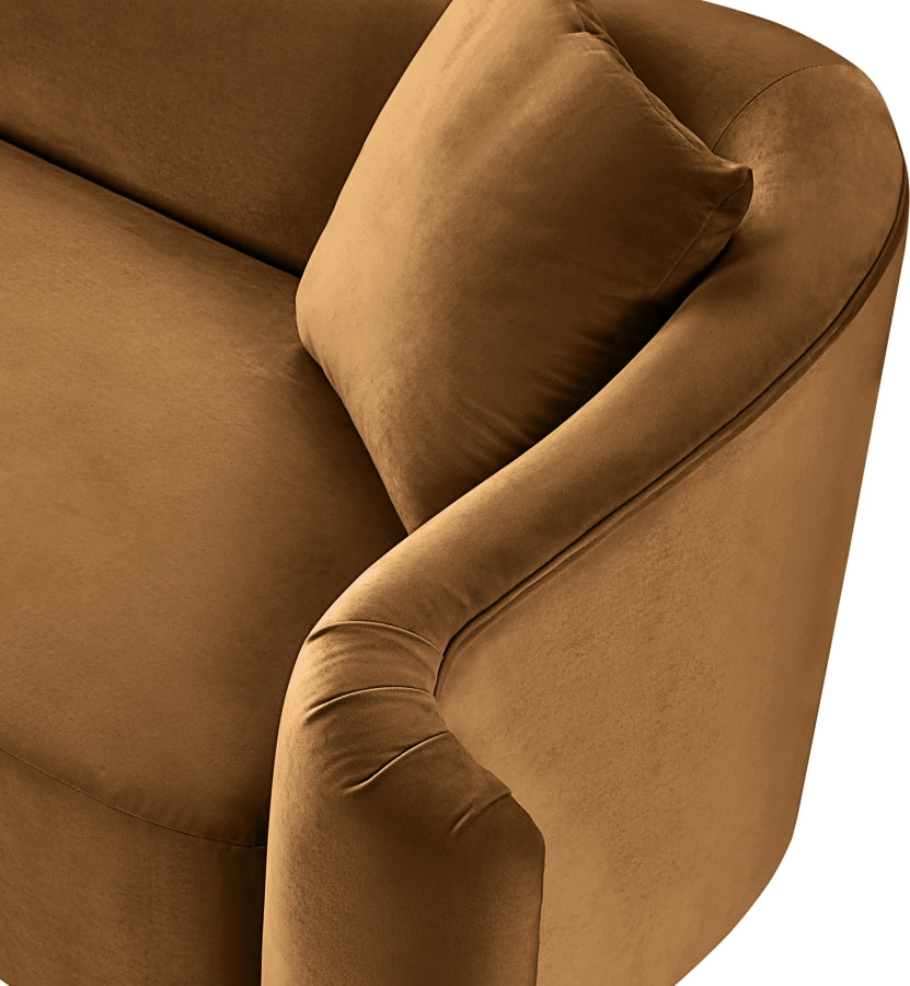Destin Velvet Upholstered Accent Chair
